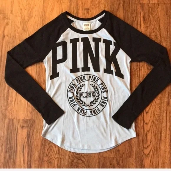 VS PINK Long Sleeve Tee - Size Small - Picture 3 of 6